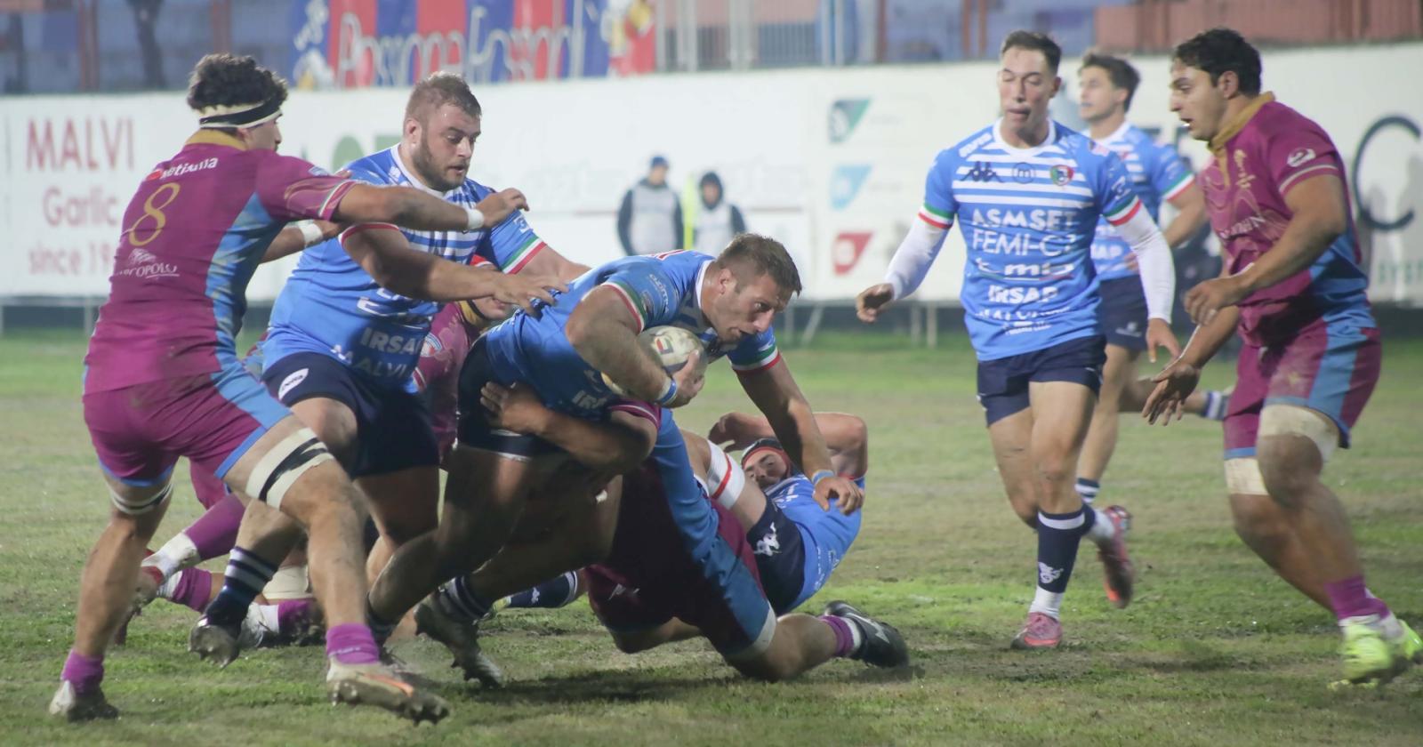 I Bersaglieri ardono nella ripresa