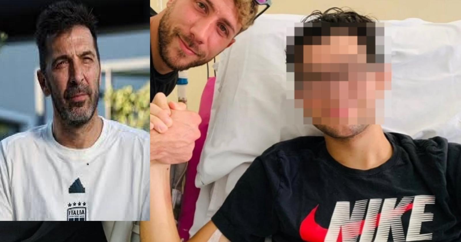 Per Luca messaggio da Buffon