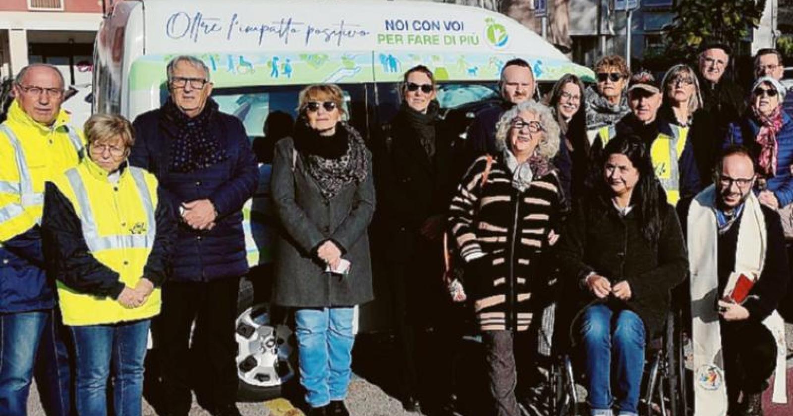 Pulmino nuovo per l’Anteas