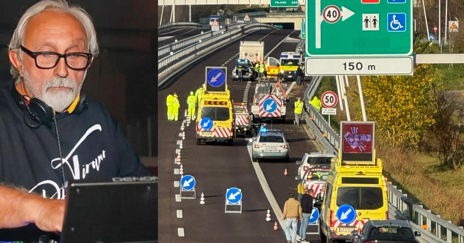 Nazario travolto e ucciso in autostrada