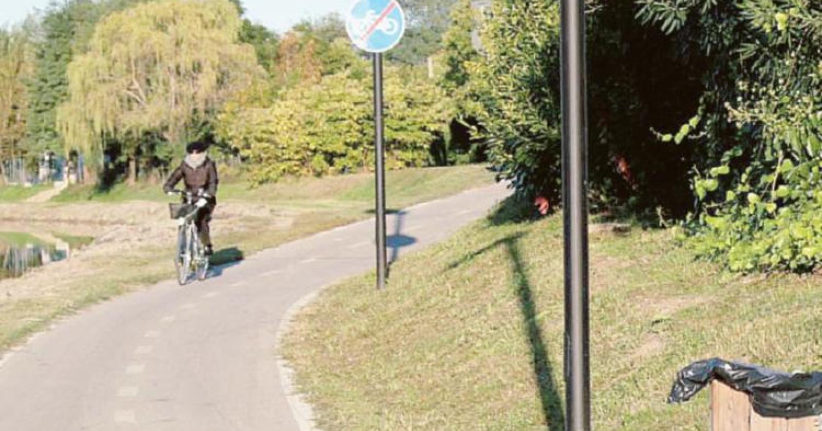 Stop alle bici, ciclabile chiusa