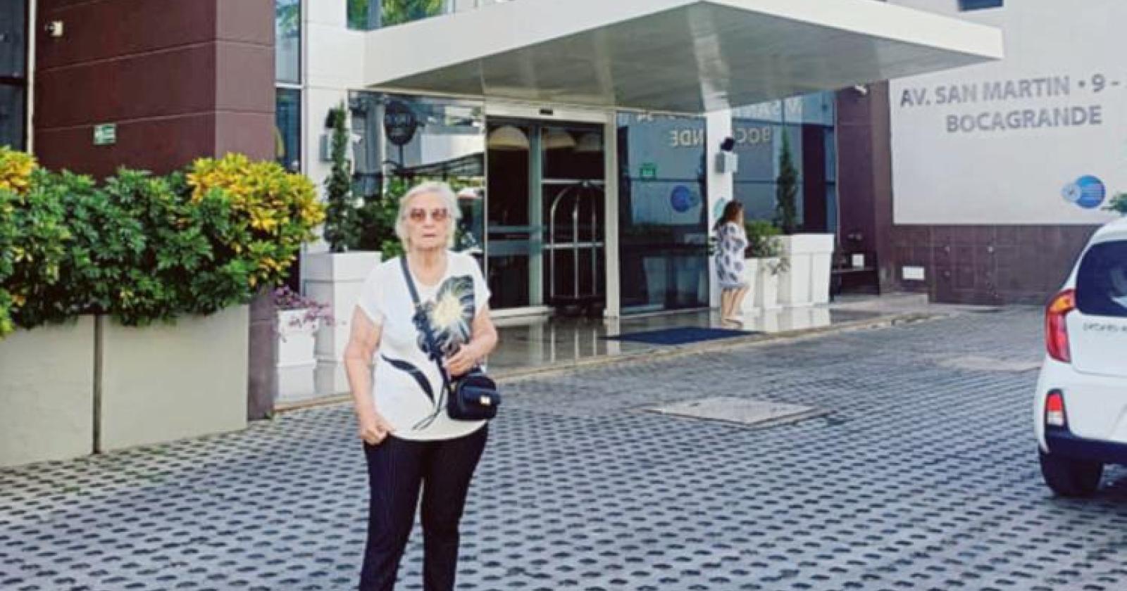 Una rodigina bloccata a Caracas