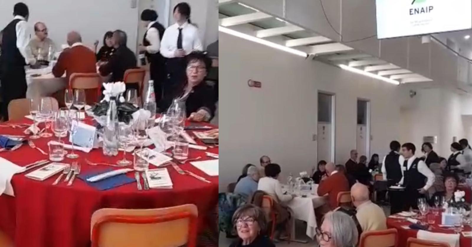 Un pranzo per la solidarietà