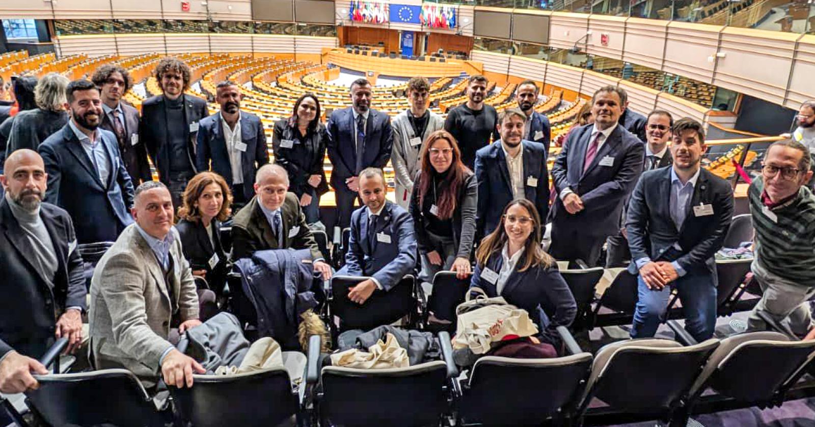 Amministratori alla scoperta dell'Europarlamento