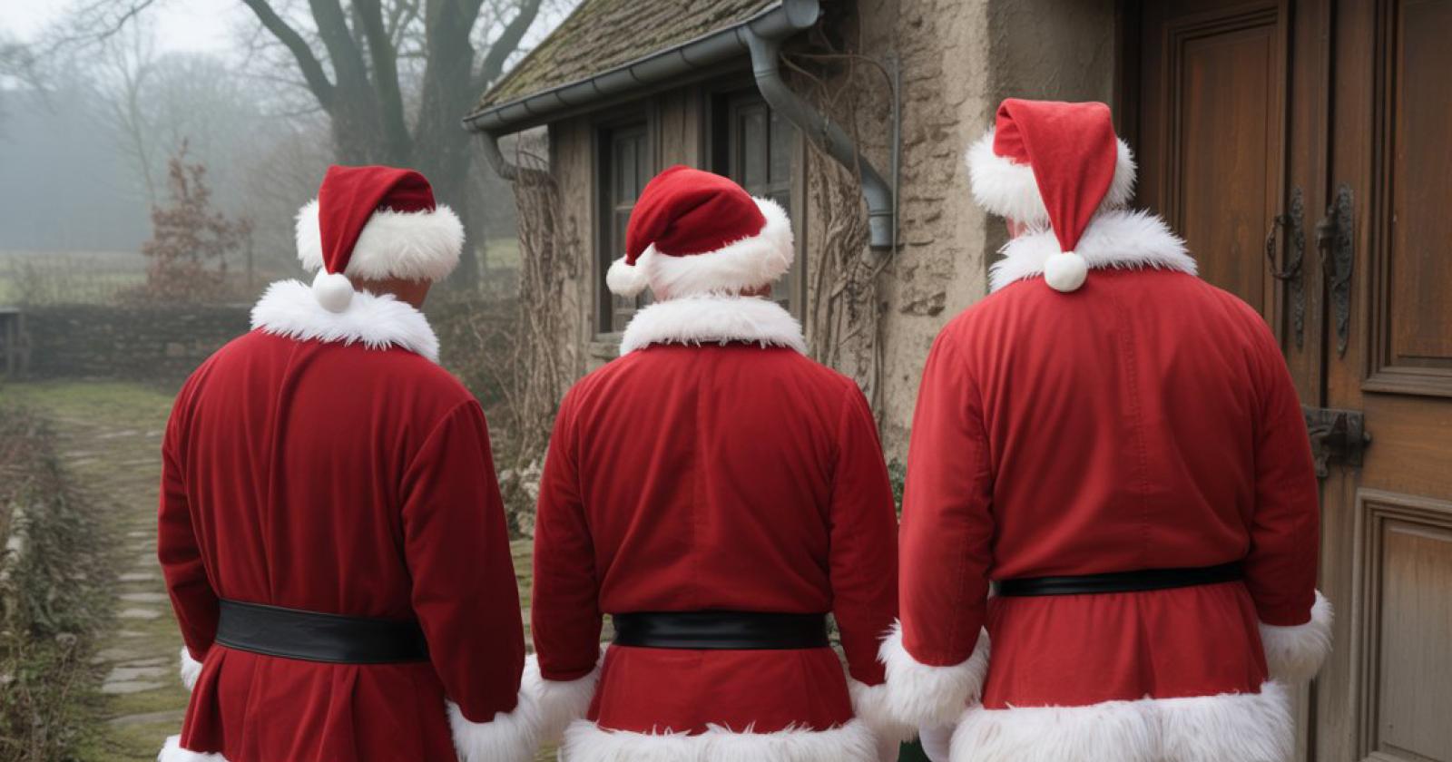 Allarme per i finti Babbo Natale