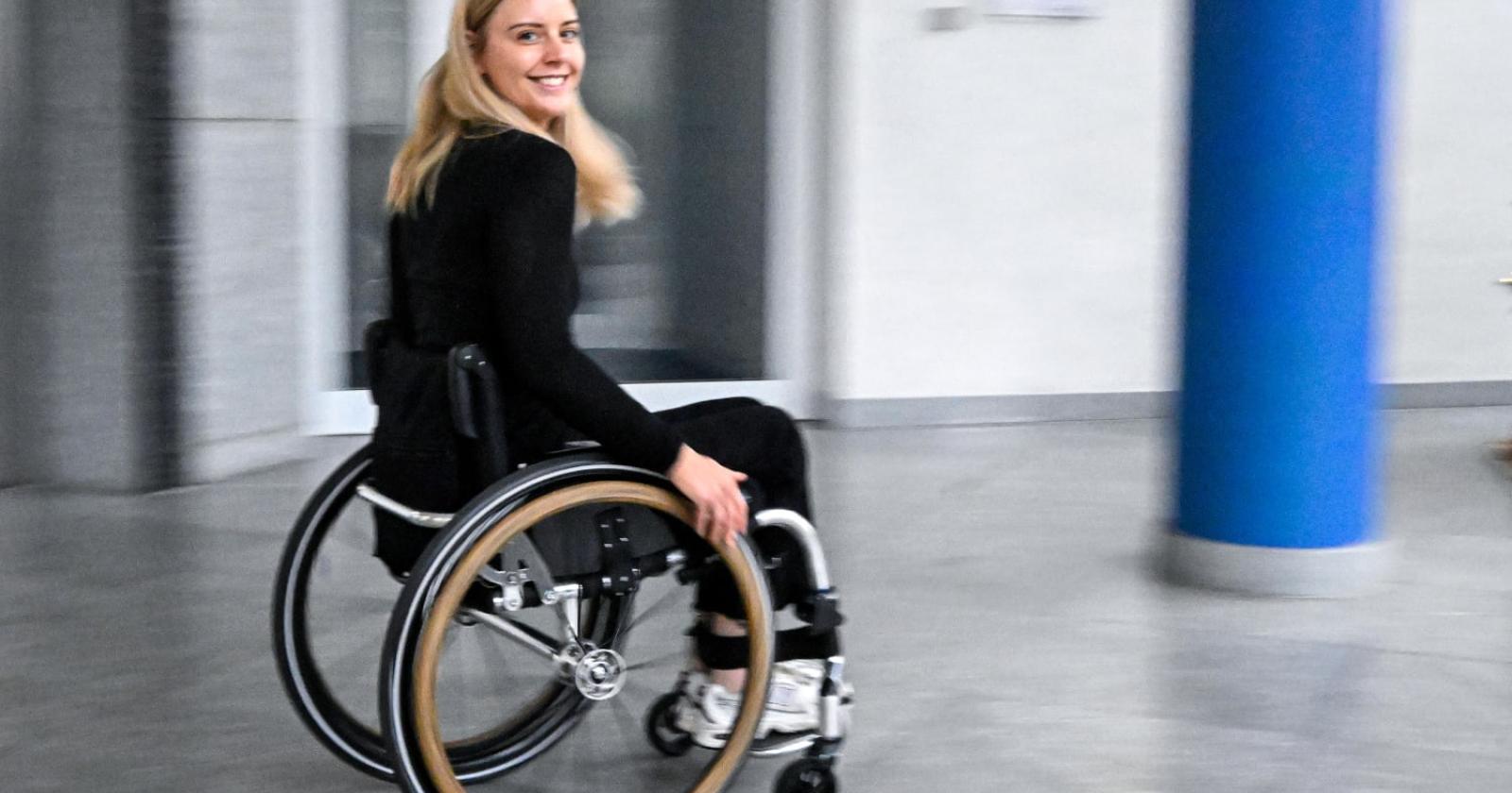 Michaela Benthaus, la prima persona con disabilit&agrave; nello spazio