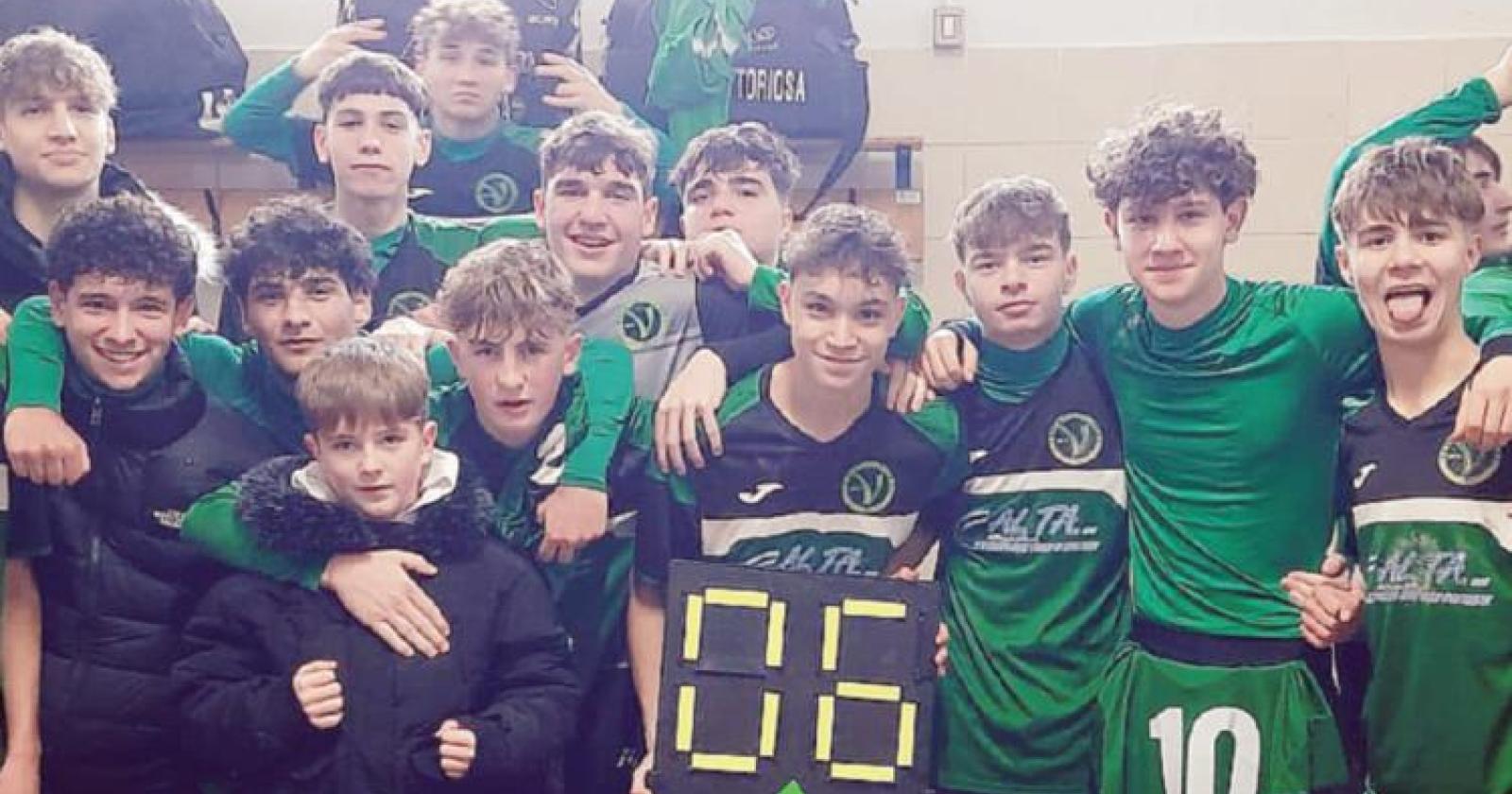 La Vittoriosa U16 ai regionali