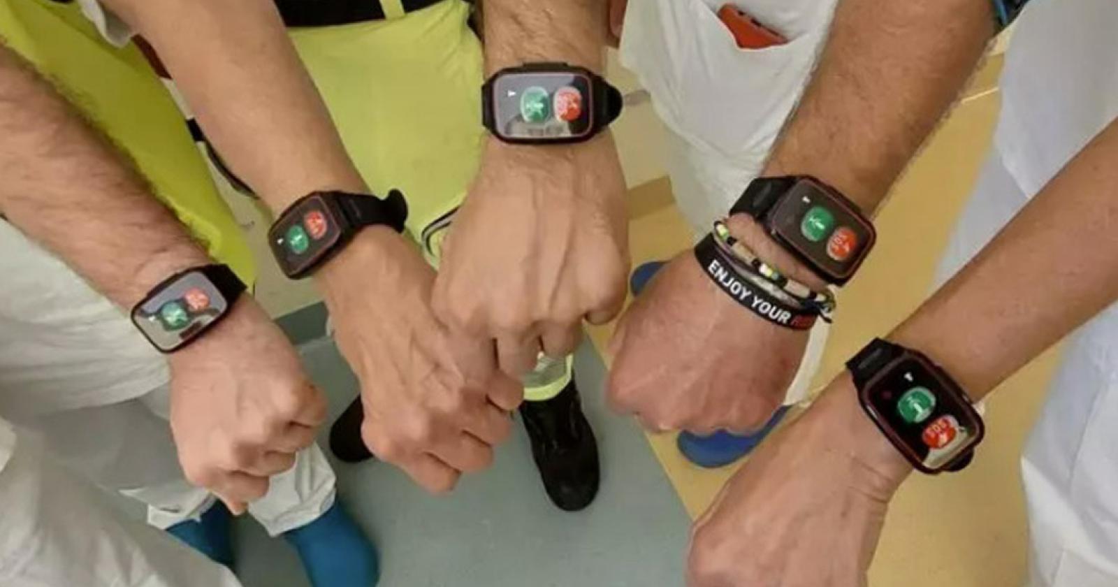 Arrivano i braccialetti salva infermieri