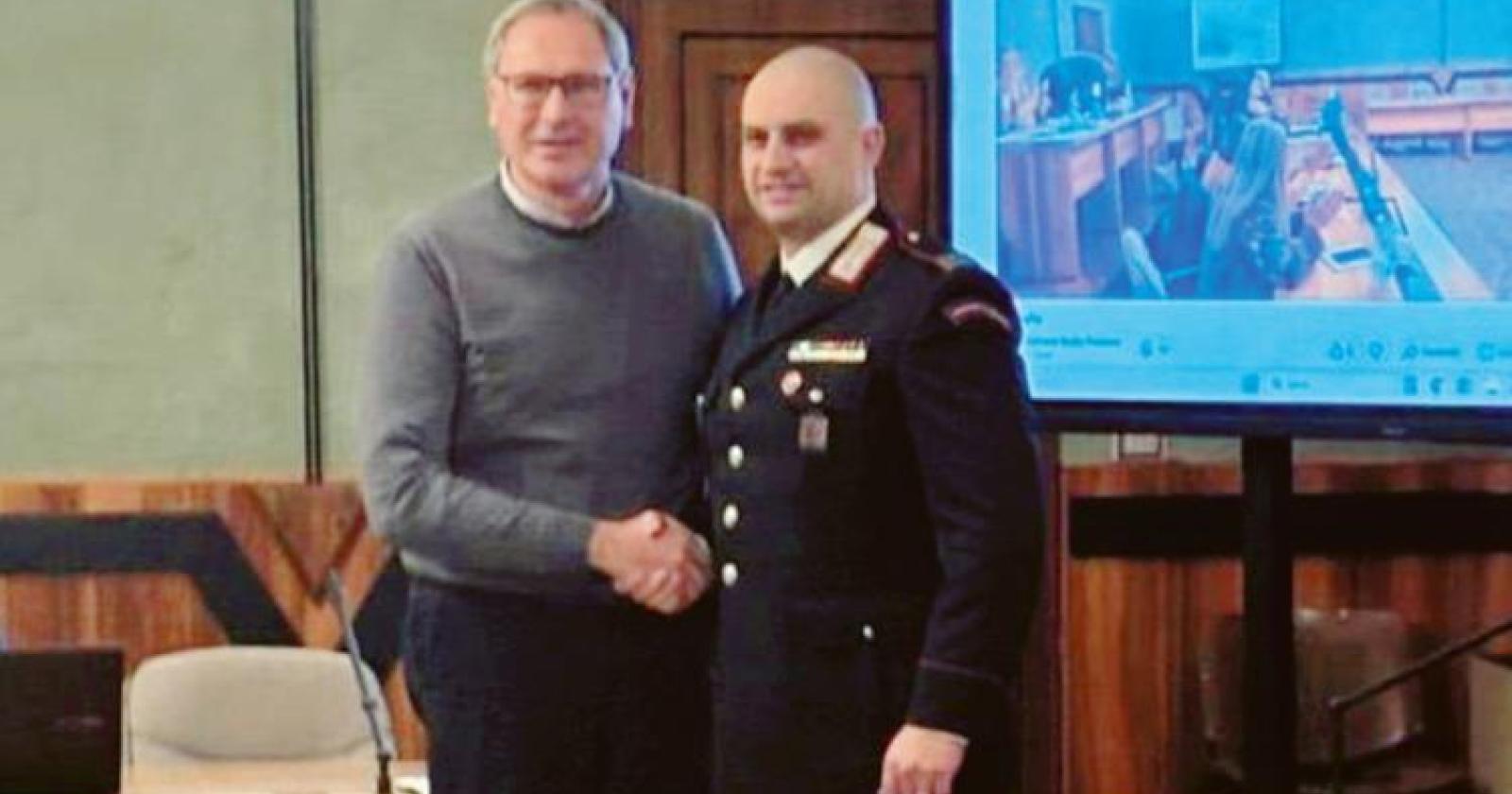 Il comandante Di Manna si presenta