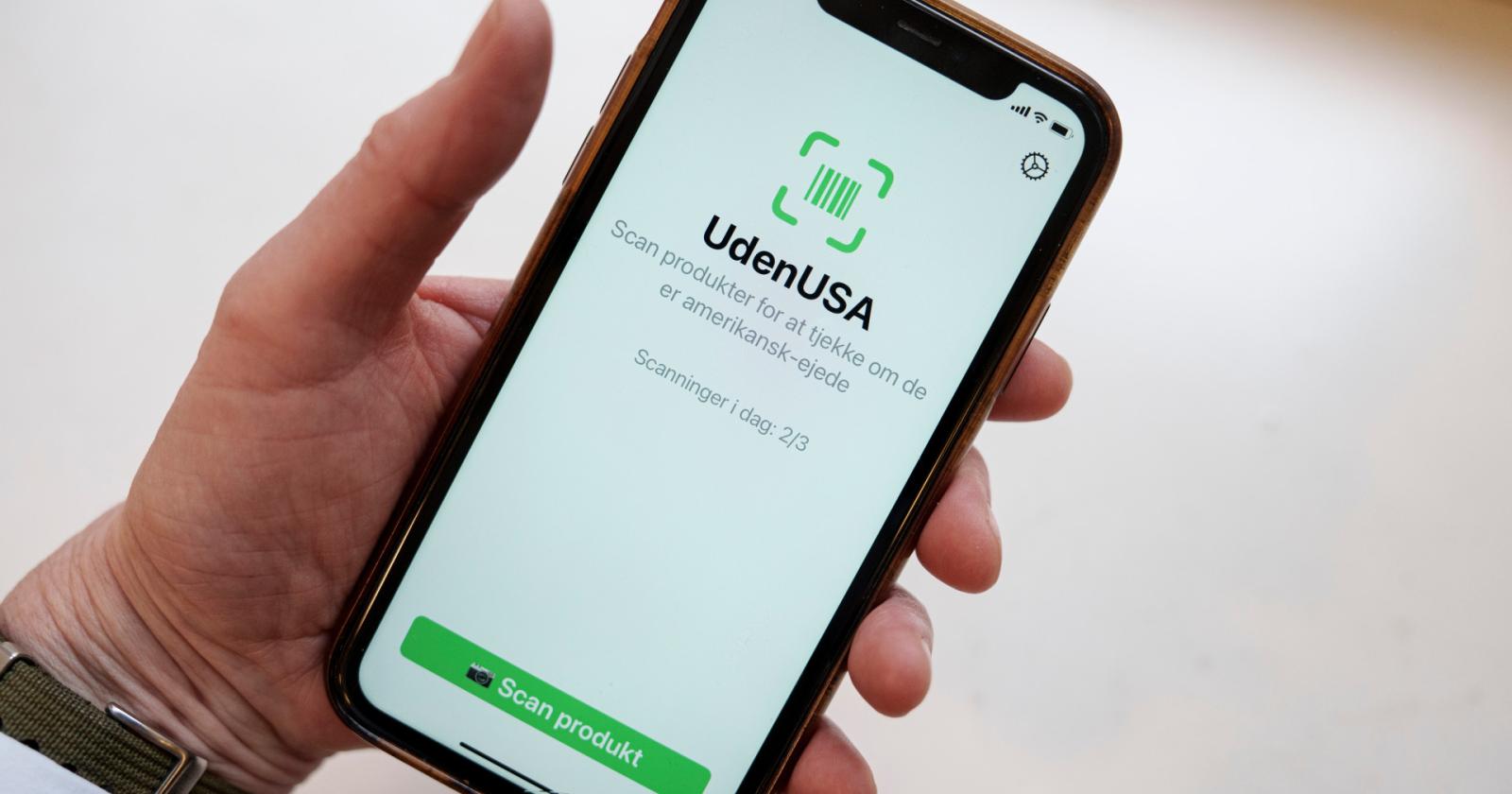 Danimarca, l&rsquo;app per boicottare i prodotti Usa
