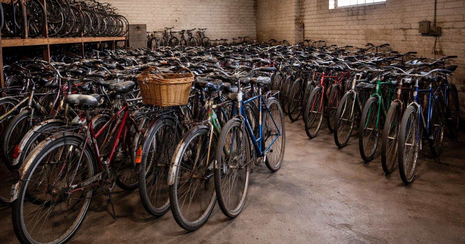 Nuova vita per le biciclette abbandonate