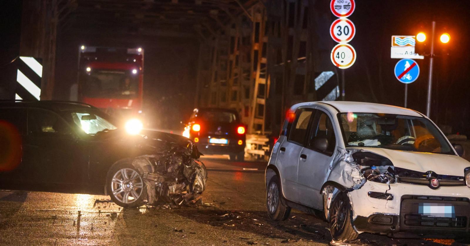 Ancora uno schianto al ponte