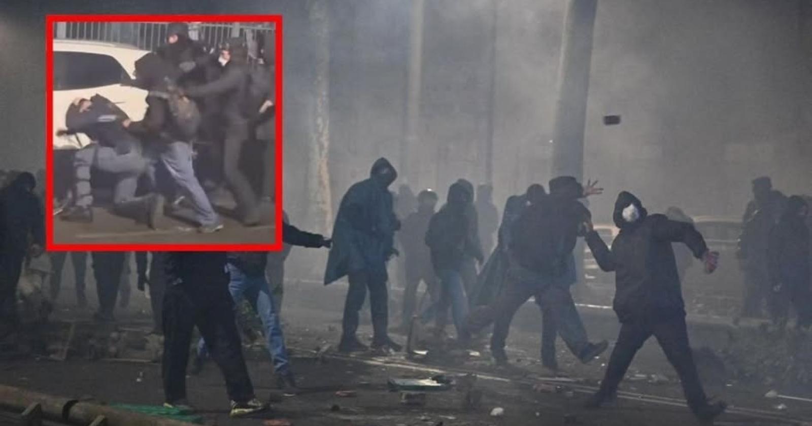 Scontri a Torino, aggredito un poliziotto 29enne