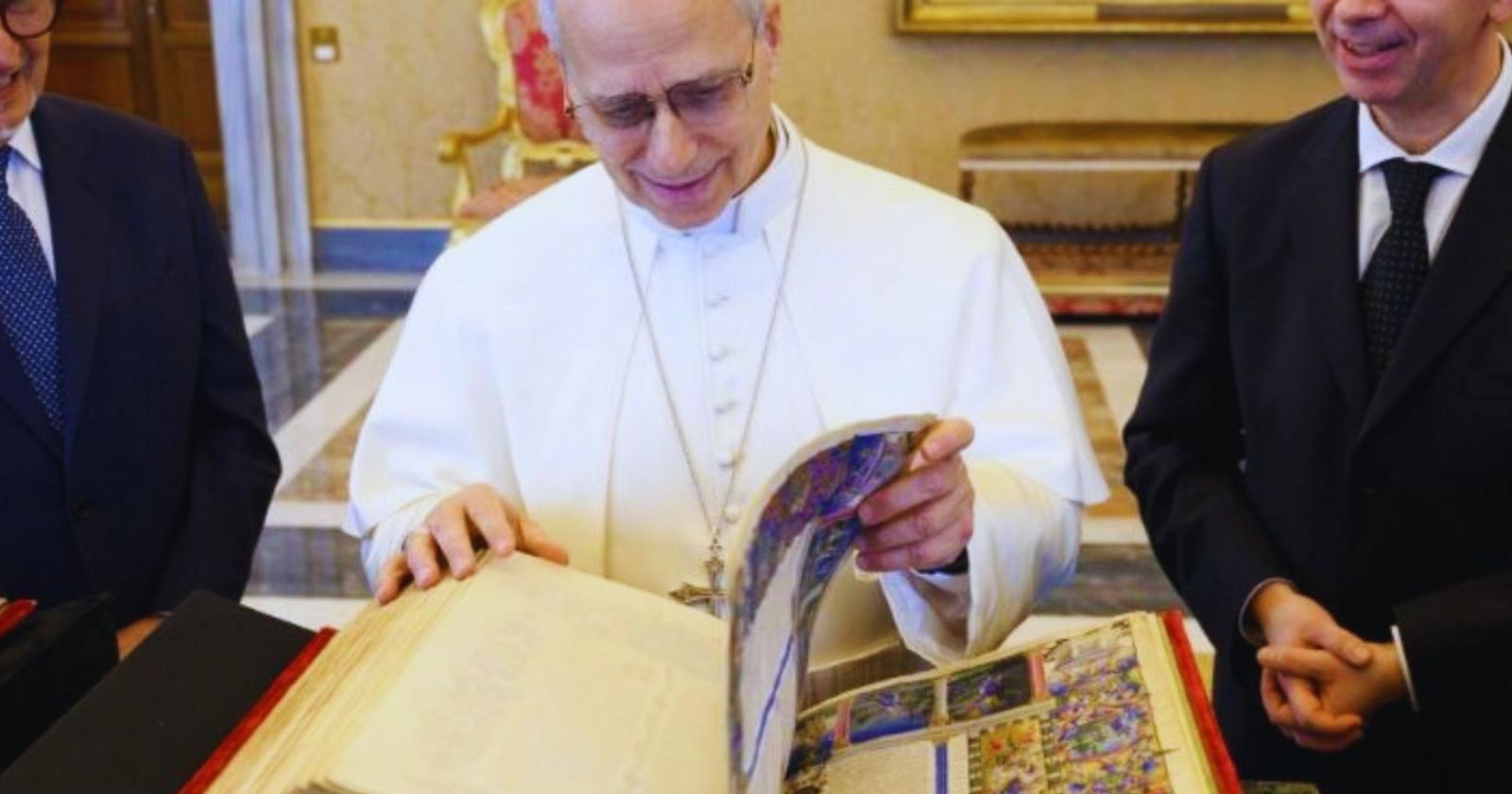 La Bibbia di Borso torna in Vaticano