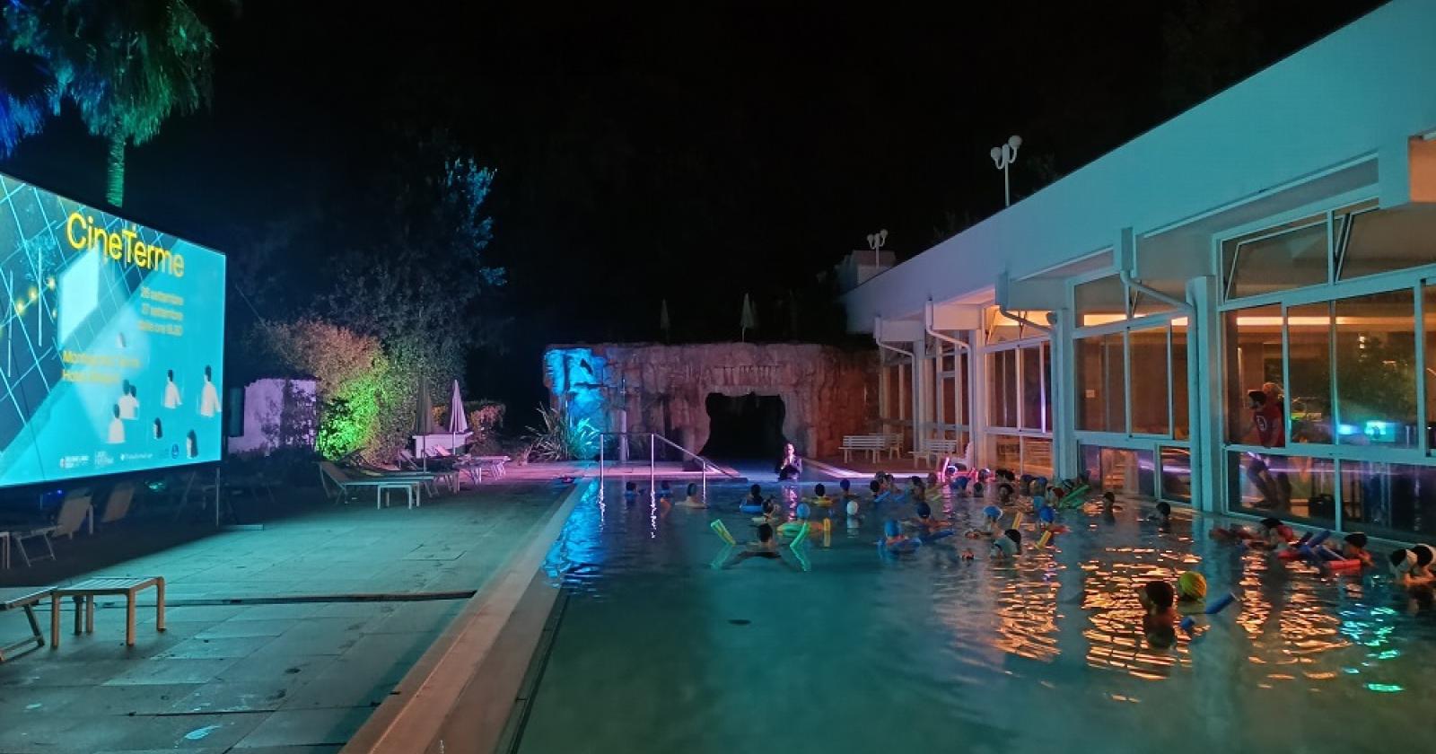 Cinema in acqua: torna CineTerme a Montegrotto