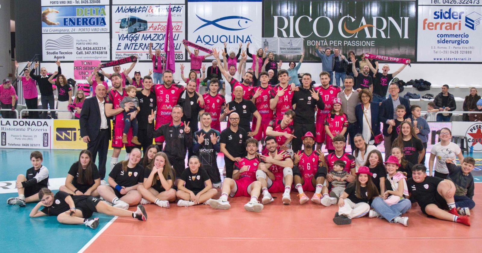 Delta Volley, ecco il tris vincente