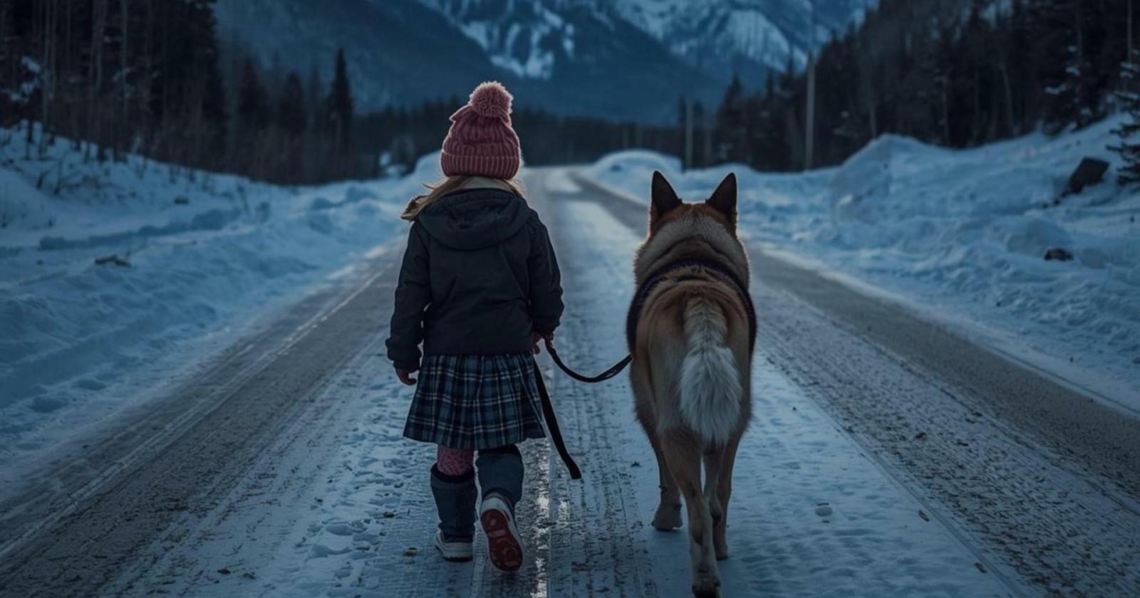 Si perde a tre anni, vegliata dal cagnone