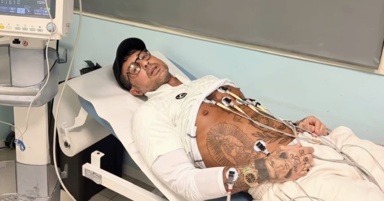 Fabrizio Corona ricoverato in cardiologia