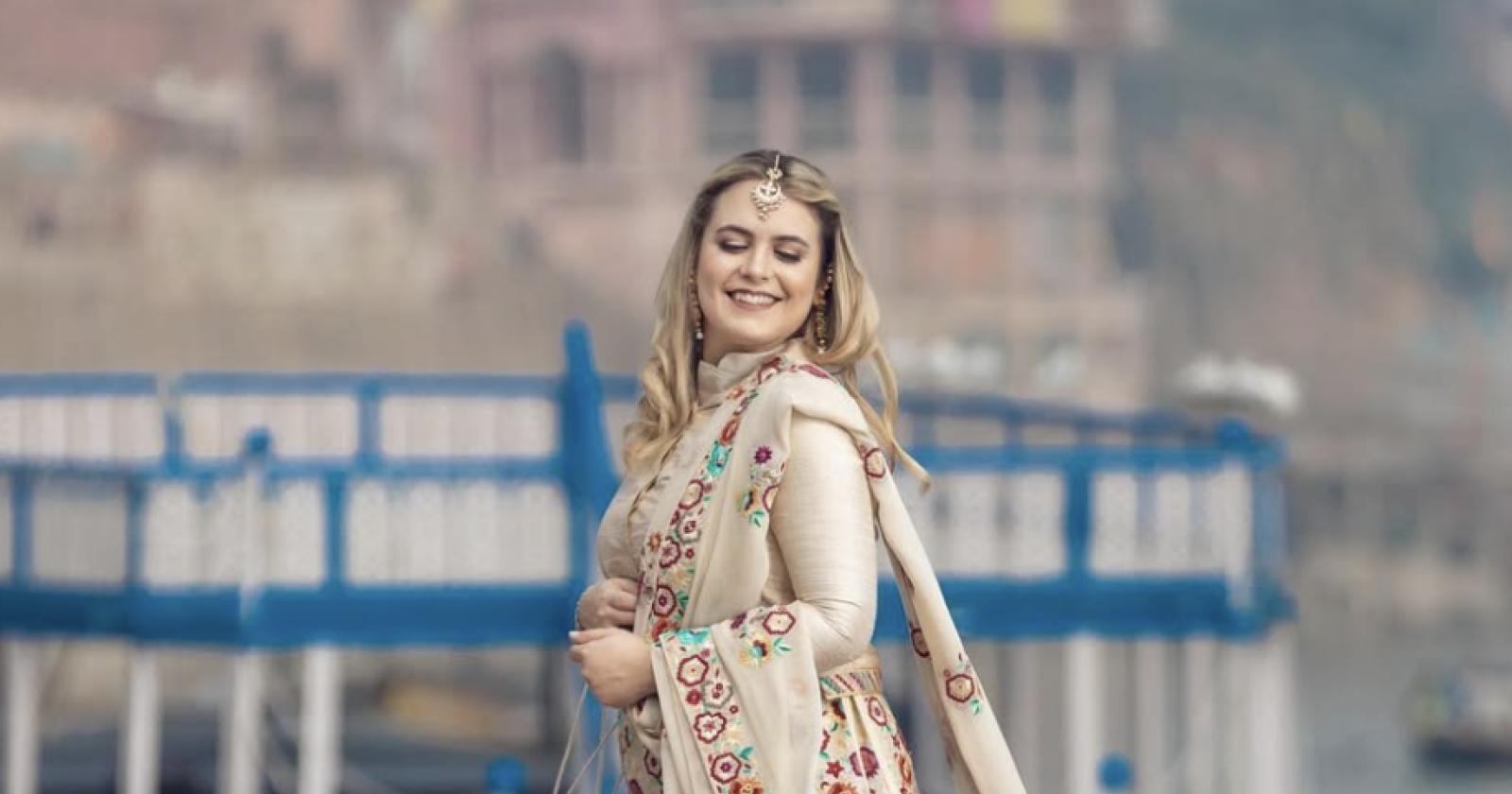 Influencer padovana virale in India