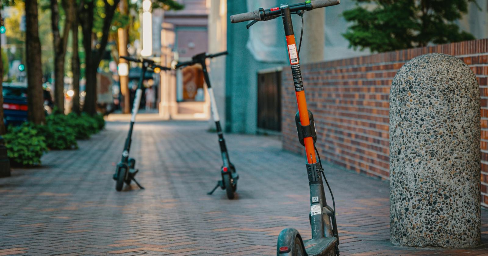 Simulatore di monopattino nelle scuole