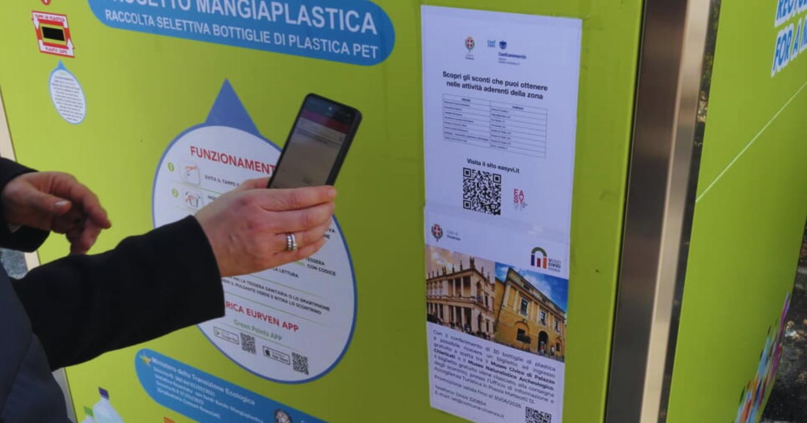 Vicenza scommette sul mangiaplastica