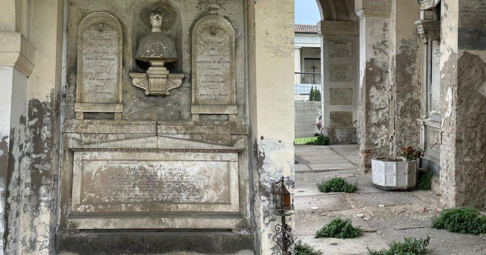 Tombe dei conti Silvestri a rischio