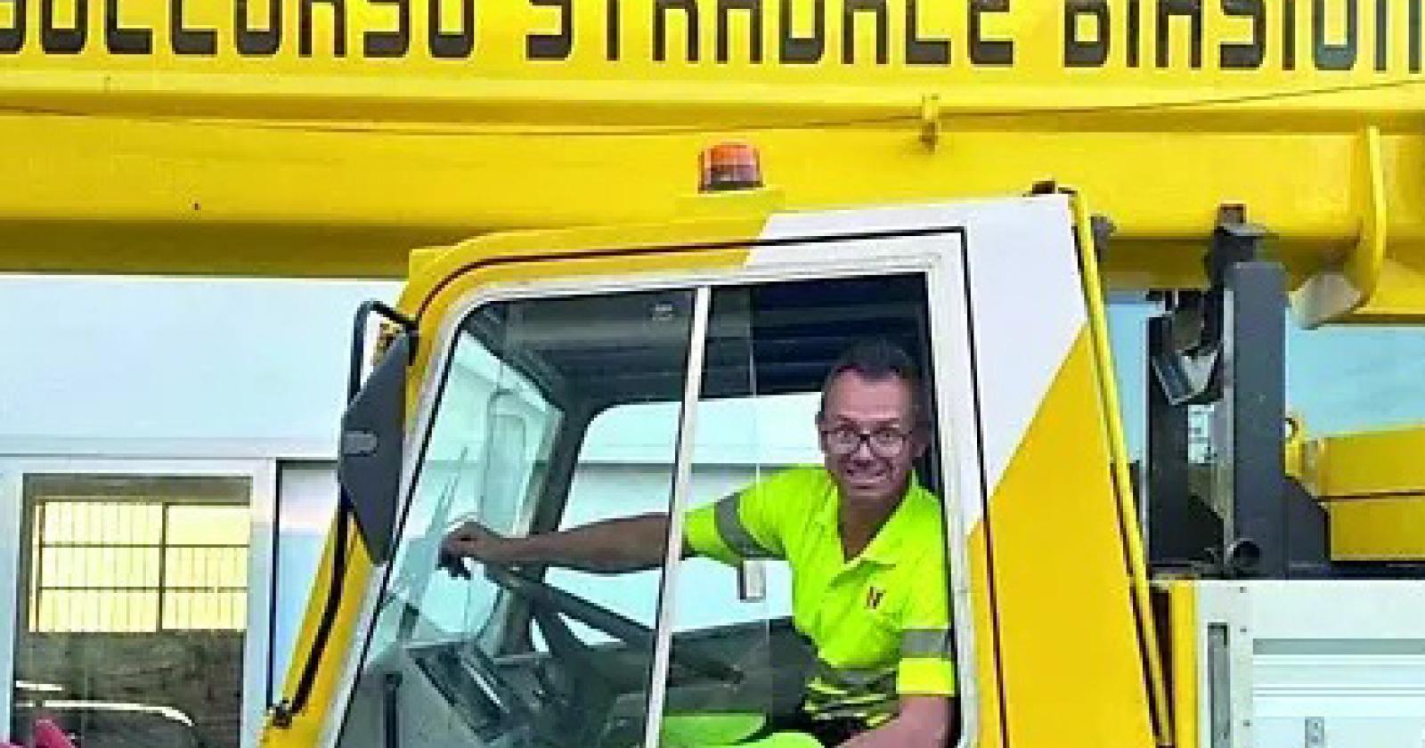 Addio a Cristian, re dei recuperi stradali