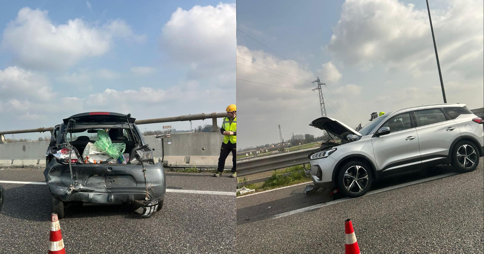 Schianto in A13, corsia verso Padova bloccata