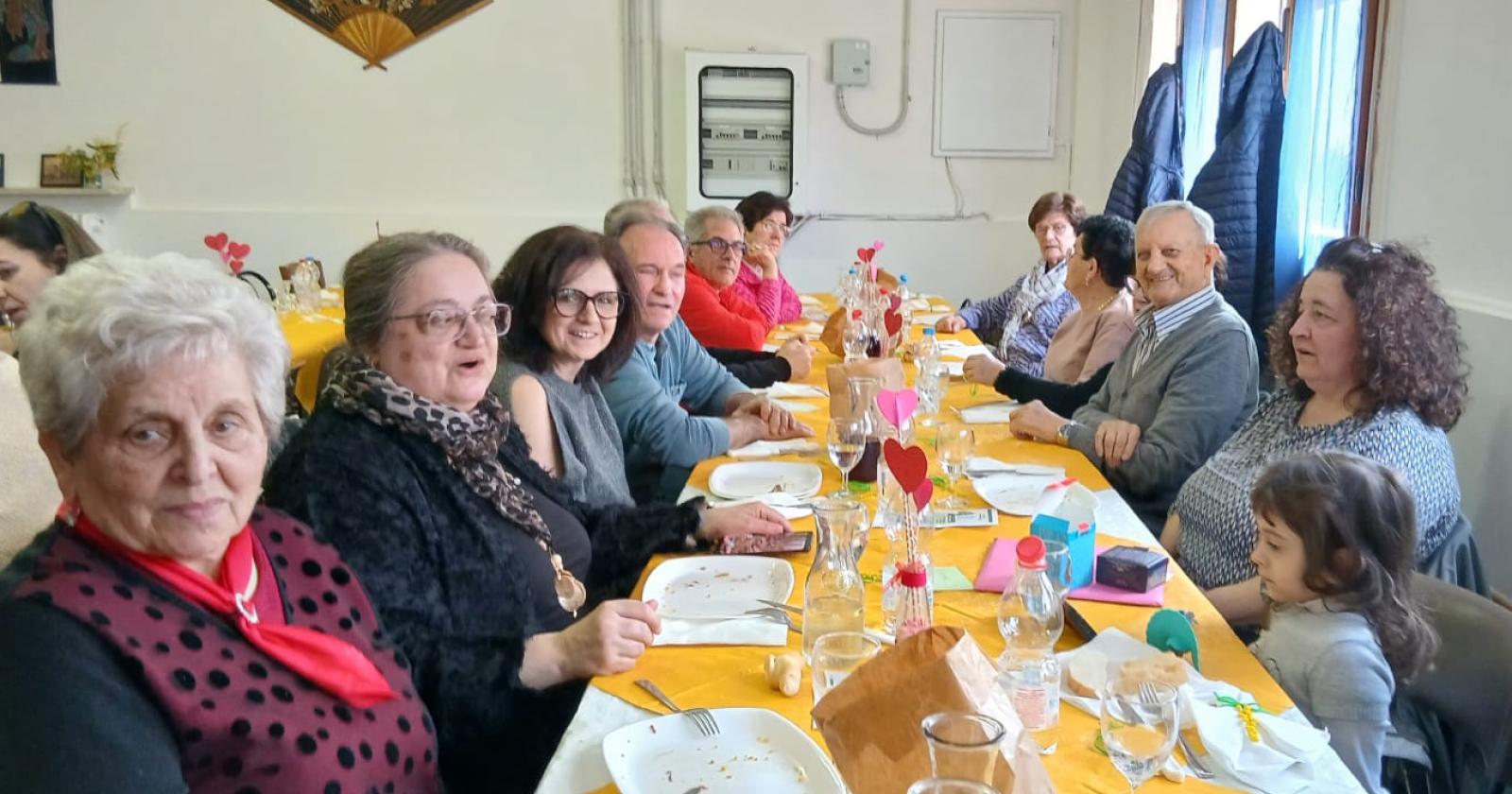 In 70 a pranzo in onore delle donne