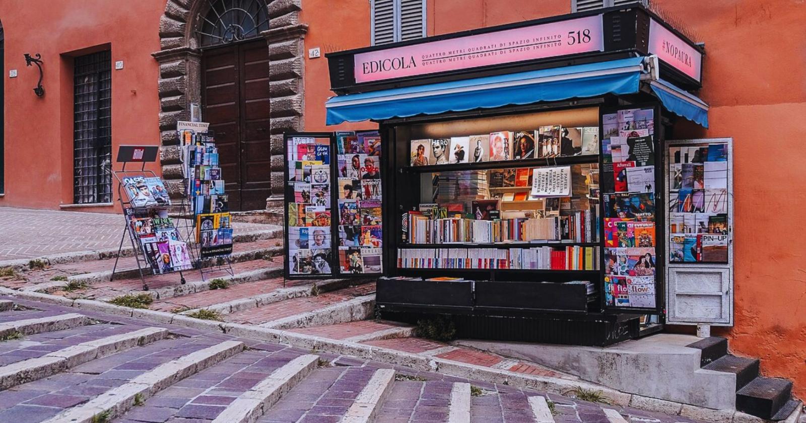 L&rsquo;edicola che rischia di sparire