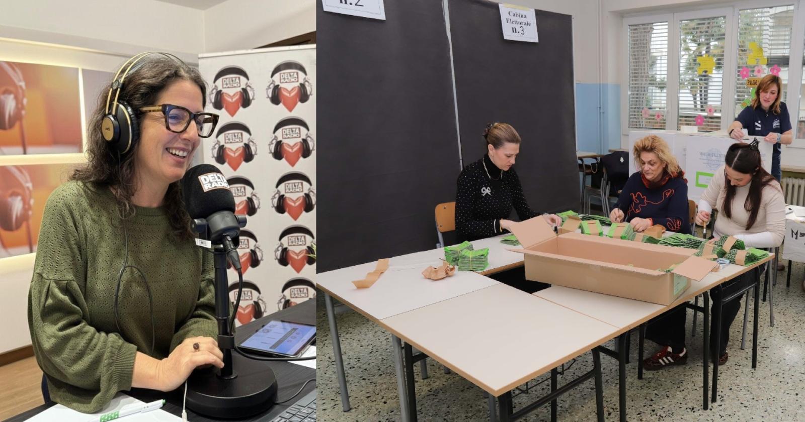 Luned&igrave; su Delta Radio la maratona elettorale