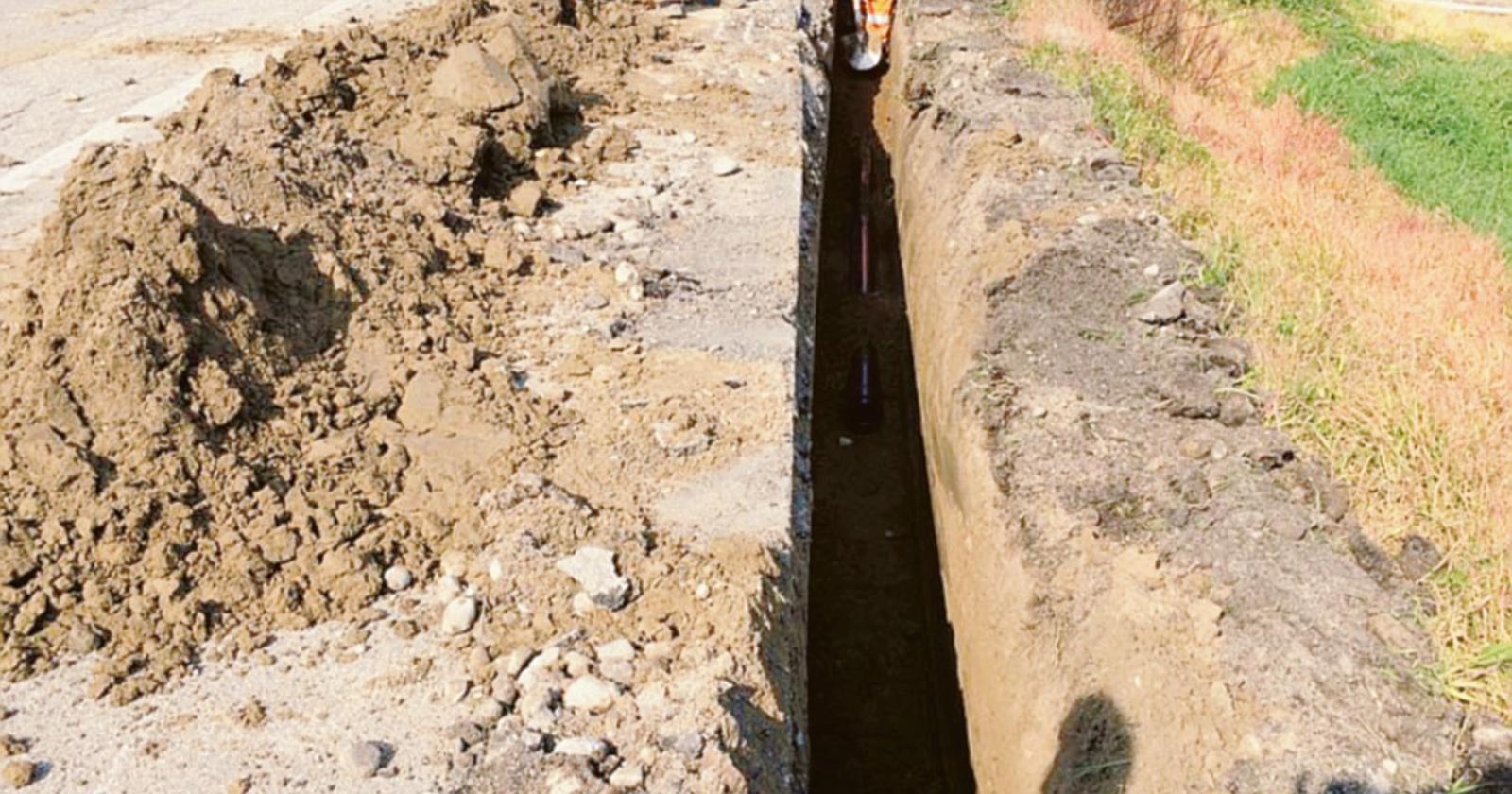 L’acqua potabile arriva in frazione