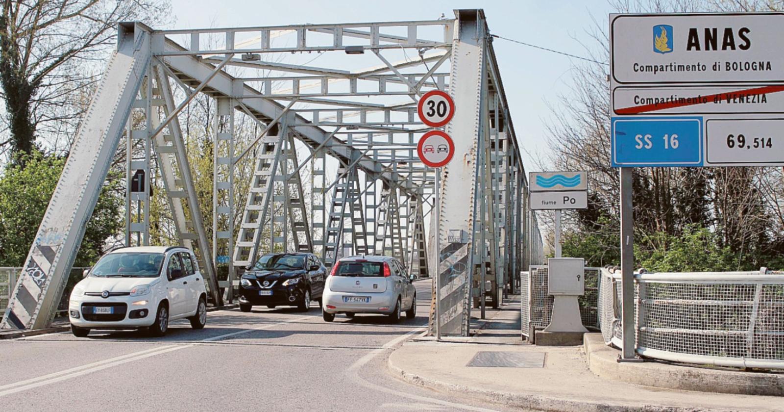 Ponte sul Po, lavori a scuole chiuse