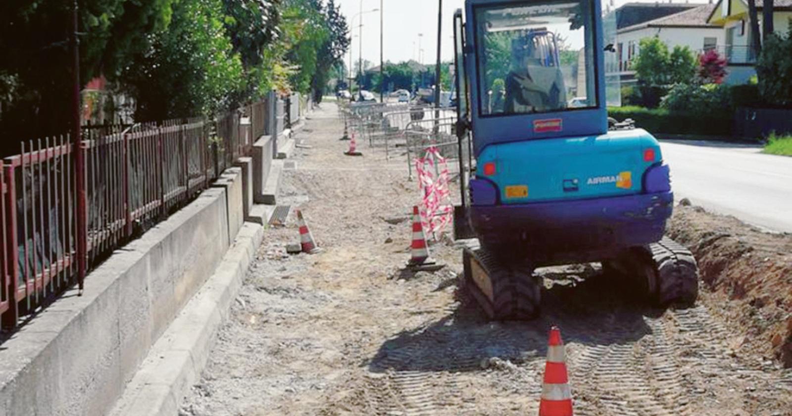 Via Mazzini, in arrivo la  pista ciclabile