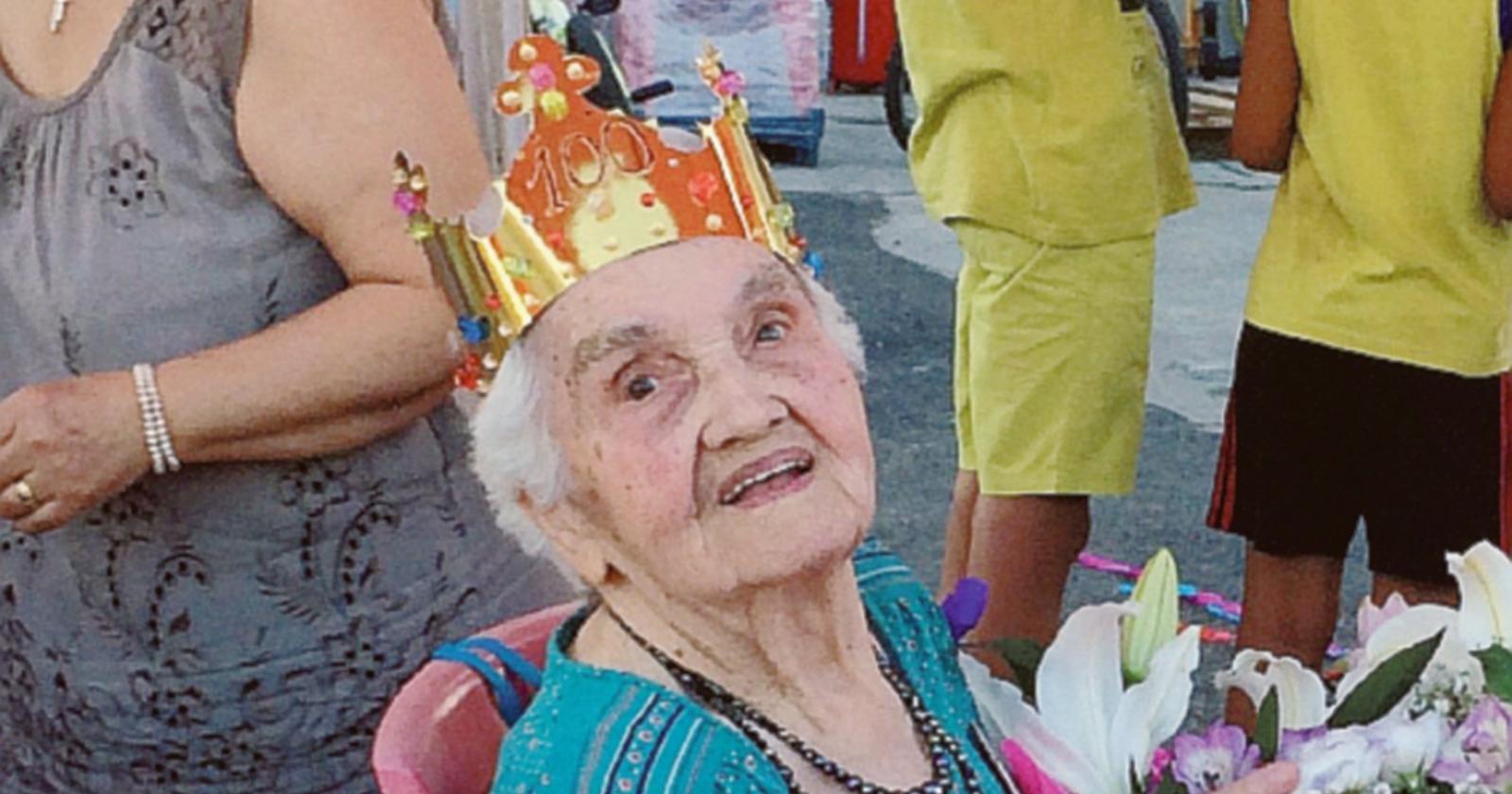 Giovanna, cento anni e non sentirli