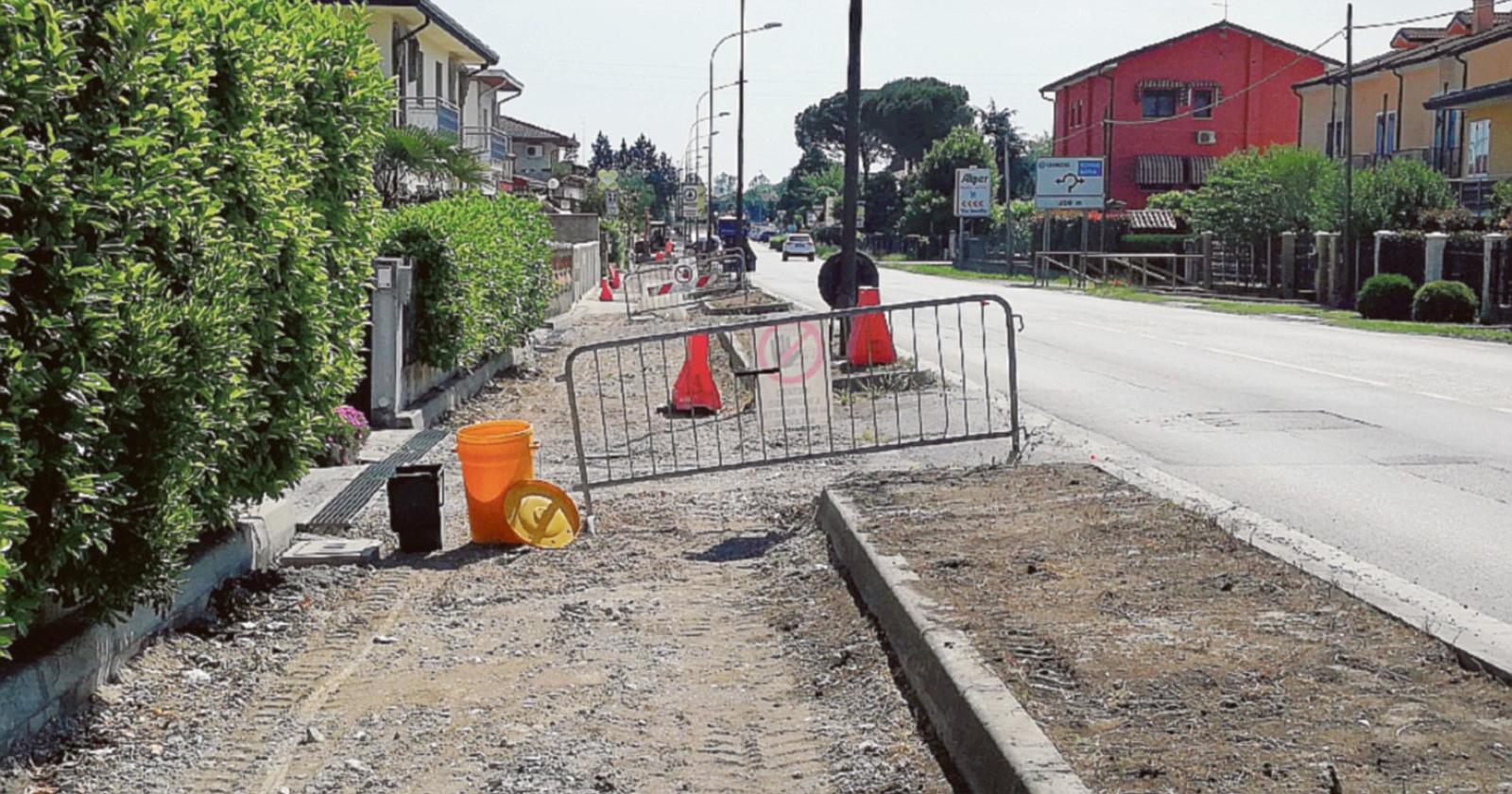 Ultimi ritocchi per la ciclabile