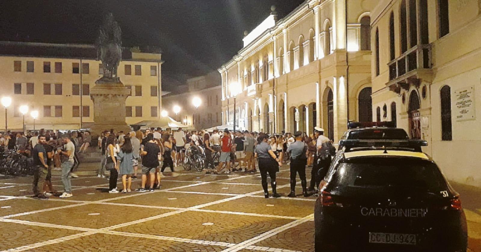 I vigili fanno la conta all’aperitivo