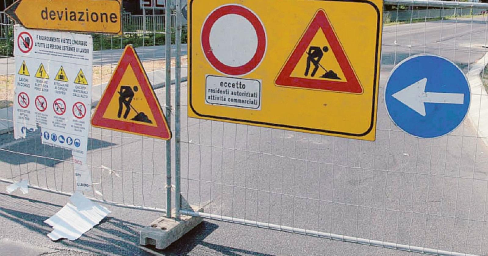 Ponte: lavori su tre turni