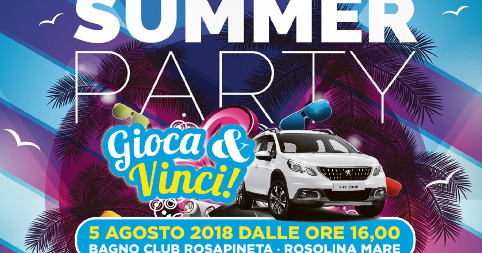 Gioca e Vinci arriva sulla spiaggia