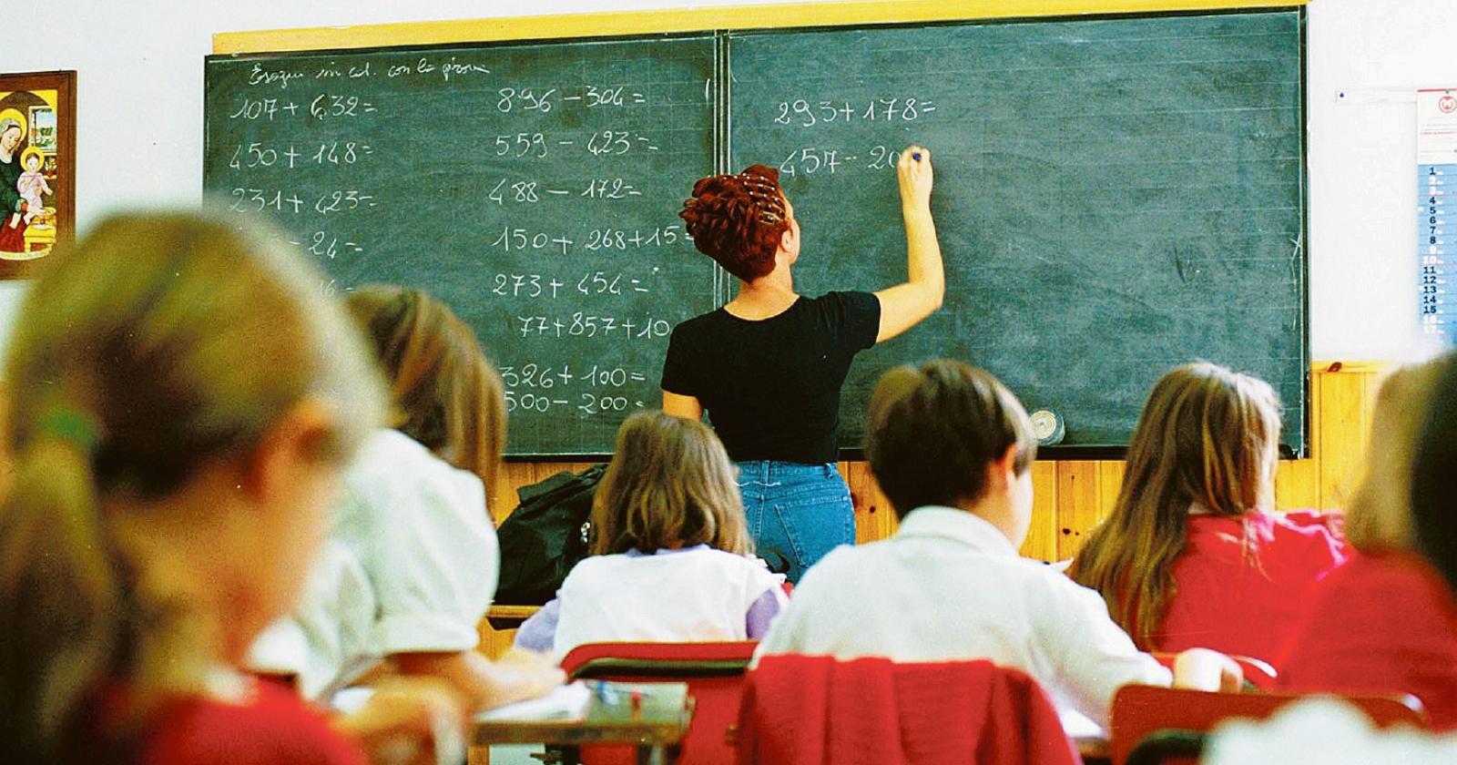 Tubercolosi alla scuola elementare