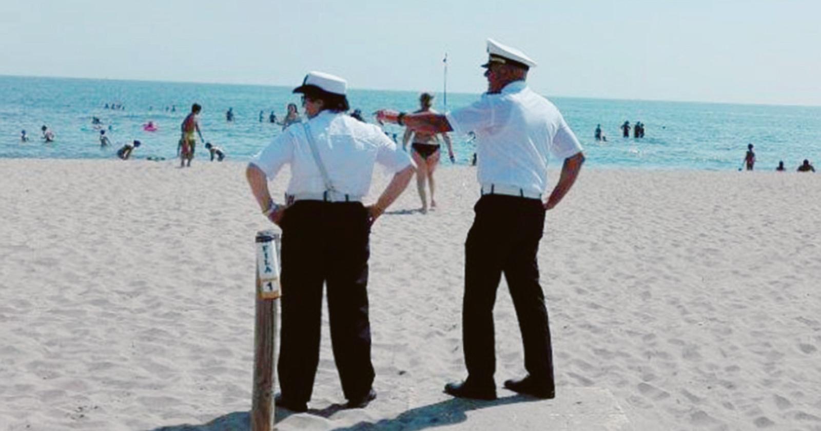 Polizia locale, sequestri in spiaggia