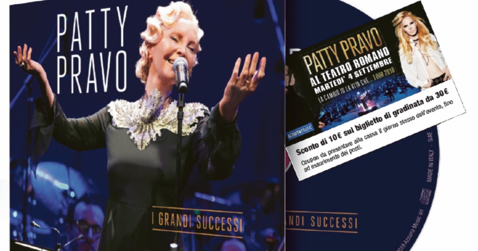 Il cd di Patty Pravo strega mezza Italia