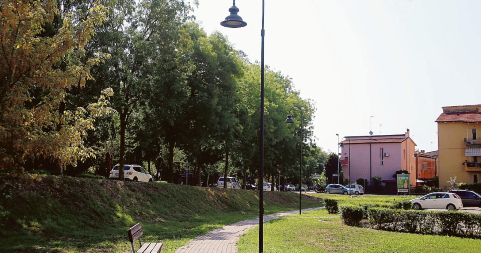 Pista ciclabile verso le tenebre