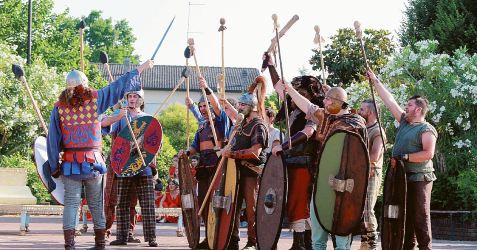 La calata di cimbri e teutoni, la Centuriazione ricalca la storia