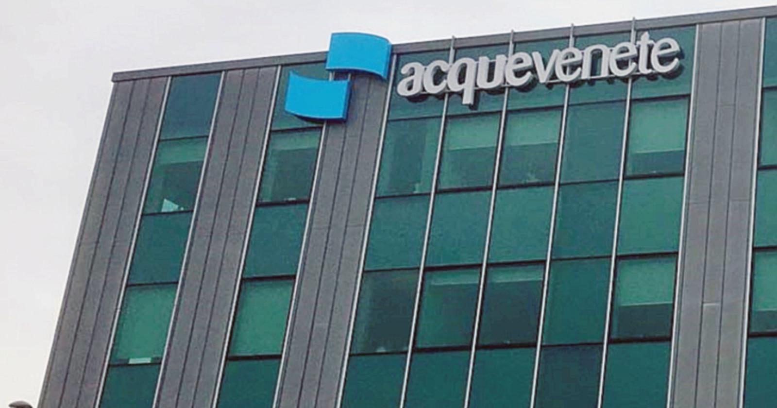 “Acquevenete all’avanguardia di trasparenza ed efficienza”