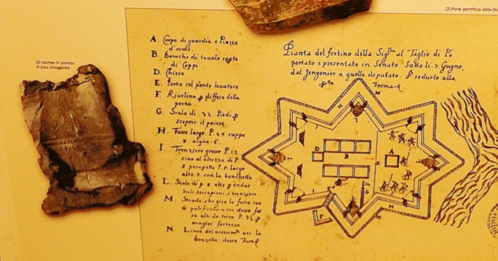 Le fortificazioni nell’area del Delta