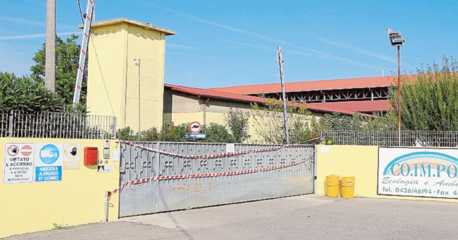 Saccheggio nell’area della Coimpo