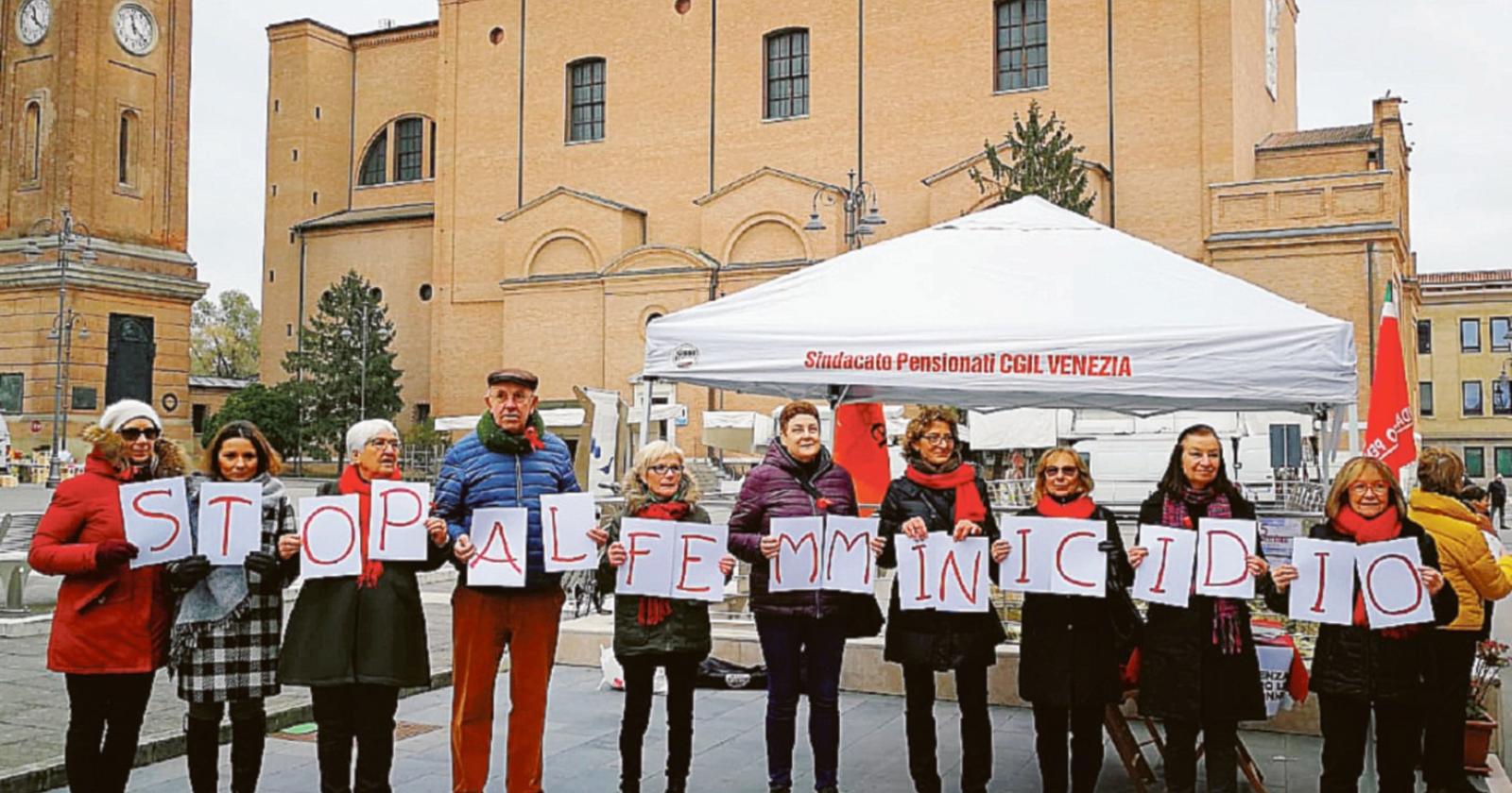Flash mob anti-violenza
