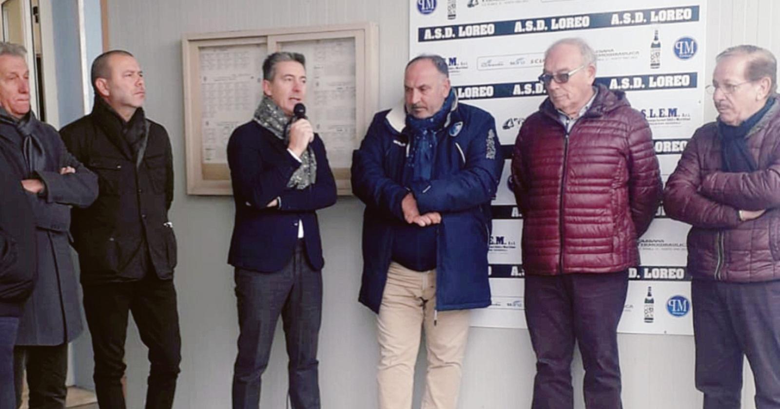 Campo sportivo, ecco gli spogliatoi