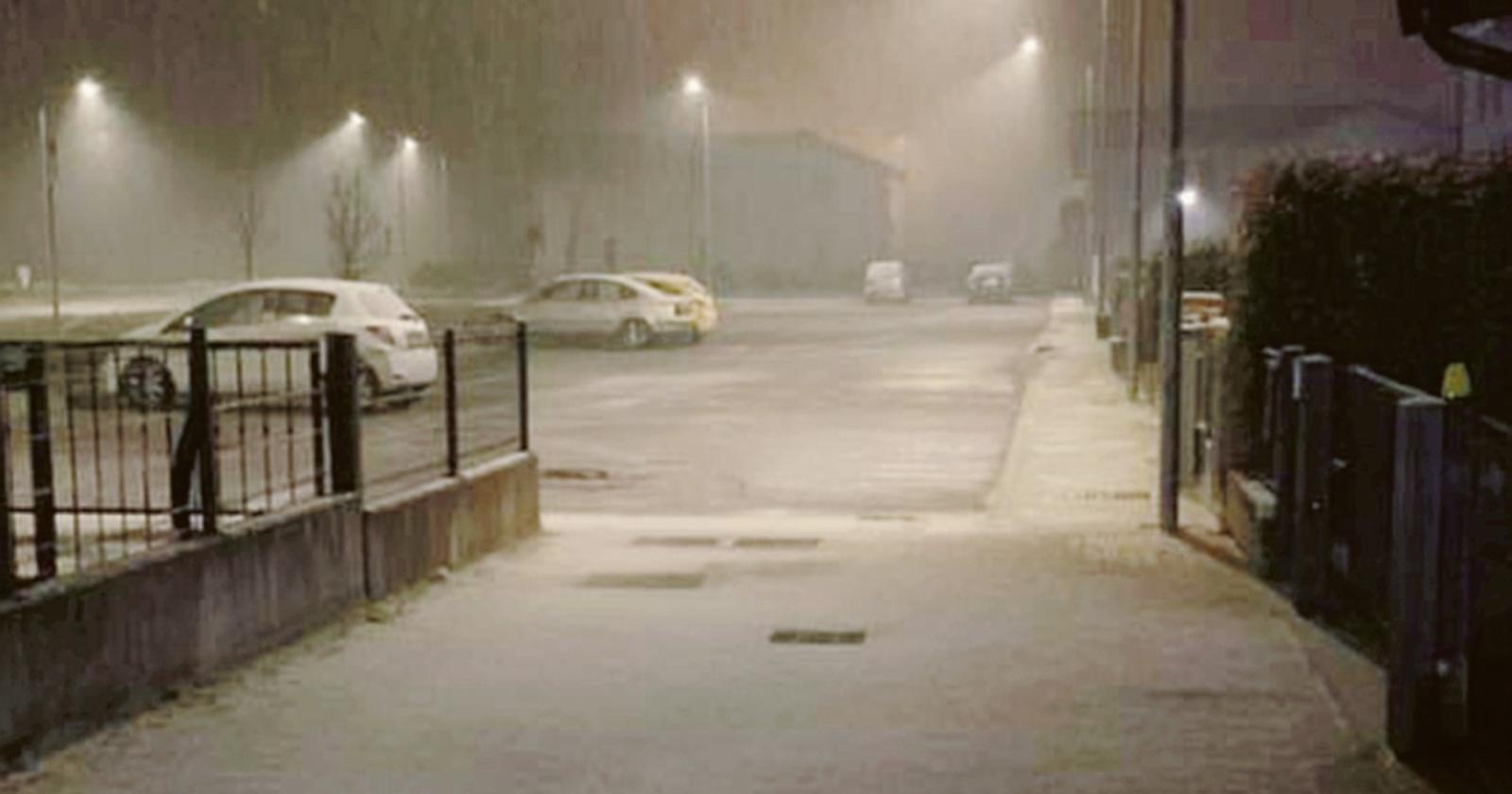 Dopo la neve, la nebbia. E di notte si va sotto zero